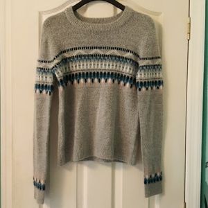 dip grey/pattern sweater (size M)